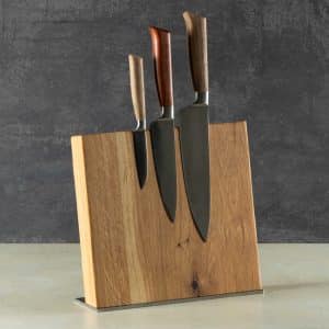 Magnetischer Messerblock Eiche