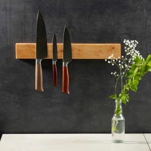 Magnetleiste für Messer Maserbirke